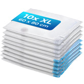 myHodo 10er Set Vakuumbeutel für Kleidung (60x80 cm) für platzsparende Aufbewahrung